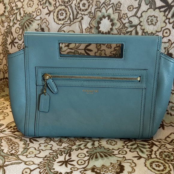Coach Legacy Clutch in Robin’s Egg - Picture 16 of 16